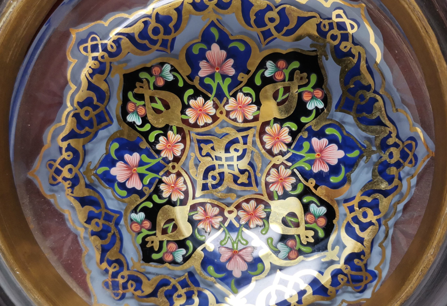 ALTIN VARAKLI ÖZEL YAPIM SÜMERBANK HATIRASI DUVAR TABAĞI