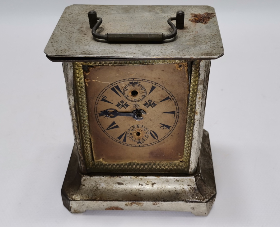 MEŞRUTİYET SANCAKLI OSMANLI DÖNEMİ MASA SAATİ