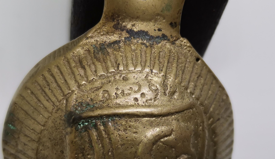 OSMANLI DÖNEMİ ÜZERİ YAZILI VE BAYRAKLI ZİL