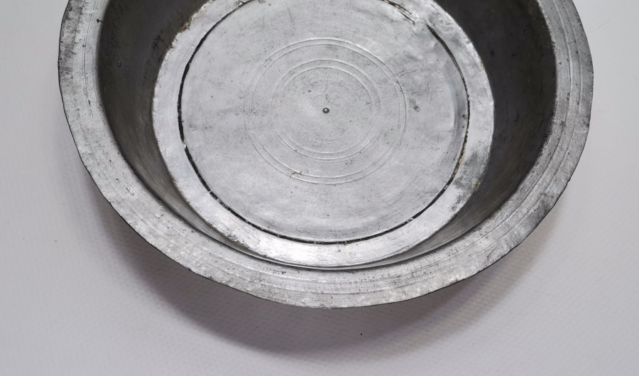 OSMANLI DÖNEMİ YAZILI BAKIR TABAK