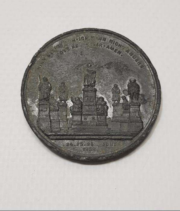 1868 TARİHLİ MARTIN LUTHER MADALYON