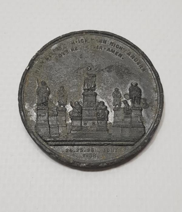 1868 TARİHLİ MARTIN LUTHER MADALYON