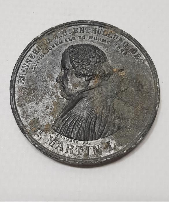 1868 TARİHLİ MARTIN LUTHER MADALYON