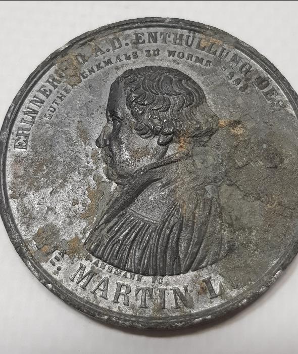 1868 TARİHLİ MARTIN LUTHER MADALYON