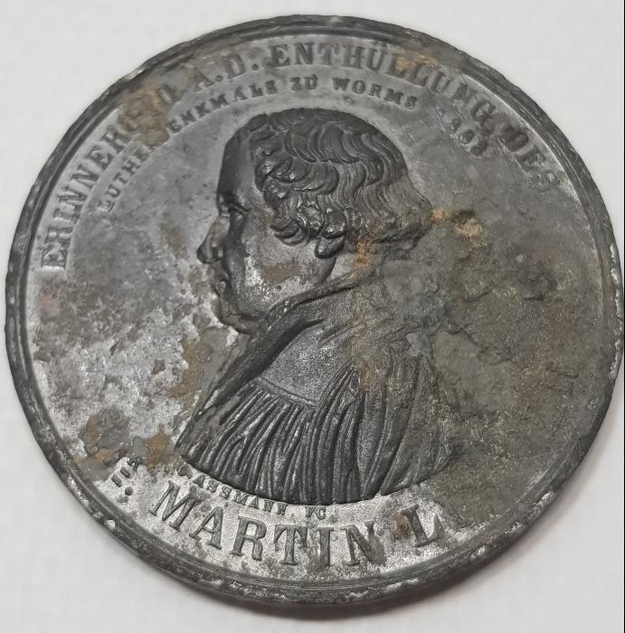 1868 TARİHLİ MARTIN LUTHER MADALYON
