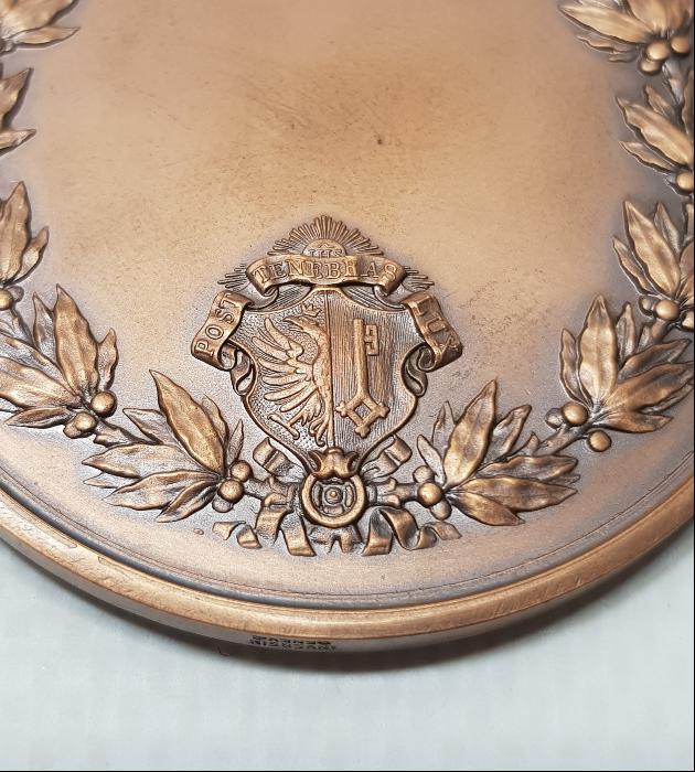 1900'LERDEN KUTUSUNDA İSVİÇRE CENEVRE MÜZİK KONSERVATUARI MADALYASI