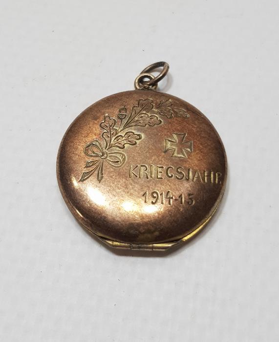 1914-1915 SAVAŞ YILLARI YAZILI 1. DÜNYA SAVAŞI ALMAN SUBAYINA AİT NADİR RESİMLİK