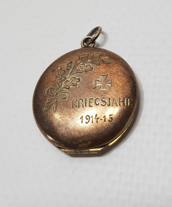 1914-1915 SAVAŞ YILLARI YAZILI 1. DÜNYA SAVAŞI ALMAN SUBAYINA AİT NADİR RESİMLİK