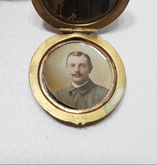 1914-1915 SAVAŞ YILLARI YAZILI 1. DÜNYA SAVAŞI ALMAN SUBAYINA AİT NADİR RESİMLİK