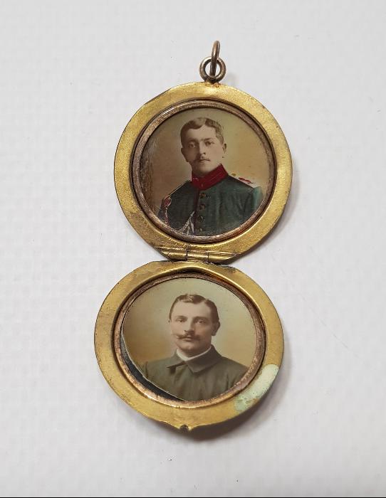 1914-1915 SAVAŞ YILLARI YAZILI 1. DÜNYA SAVAŞI ALMAN SUBAYINA AİT NADİR RESİMLİK