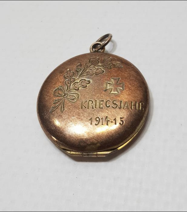 1914-1915 SAVAŞ YILLARI YAZILI 1. DÜNYA SAVAŞI ALMAN SUBAYINA AİT NADİR RESİMLİK