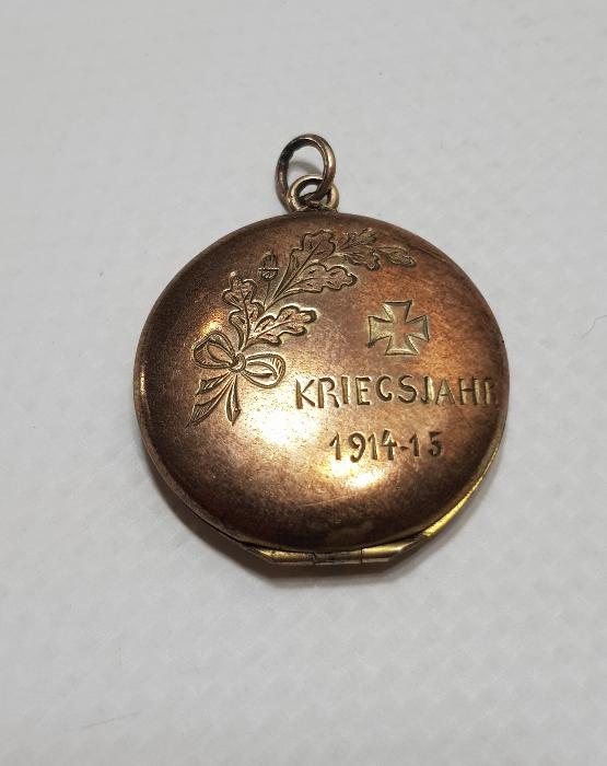 1914-1915 SAVAŞ YILLARI YAZILI 1. DÜNYA SAVAŞI ALMAN SUBAYINA AİT NADİR RESİMLİK