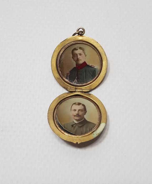 1914-1915 SAVAŞ YILLARI YAZILI 1. DÜNYA SAVAŞI ALMAN SUBAYINA AİT NADİR RESİMLİK