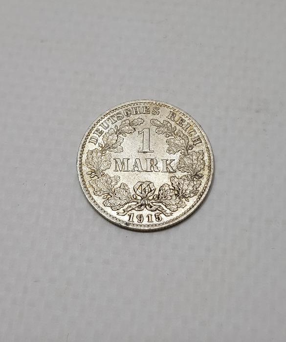 1915 TARİHLİ ALMANYA GÜMÜŞ 1 MARK