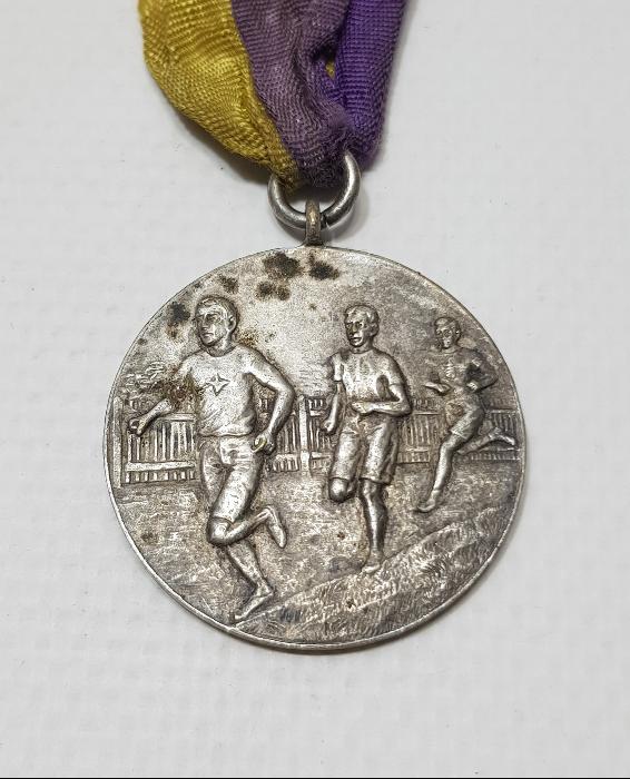 1930'LARDAN GÜMÜŞ KAPLAMA KOŞU MADALYA