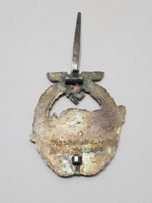 2. DÜNYA SAVAŞI NAZİ DONANMA ROZETİ