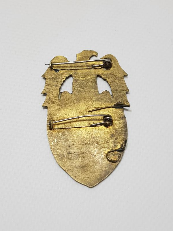 ANTİKA ÇOK NADİR İSTANBUL ASKERİ İNZİBAT ROZETİ