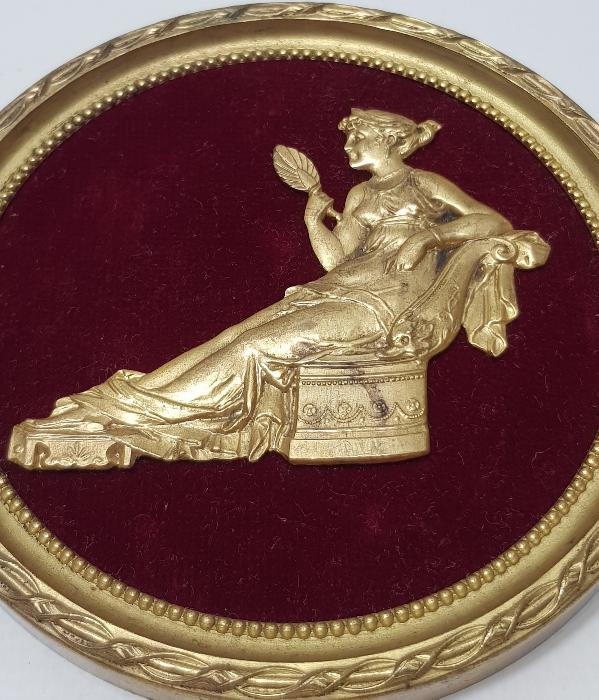 ART NOUVEAU ALTIN KAPLAMA DUVAR SÜSÜ