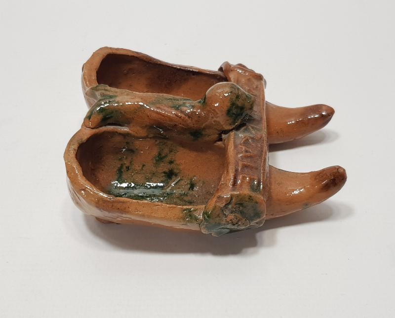 ÇARIK FORMLU ANTİKA ÇANAKKALE SERAMİK BİBLO