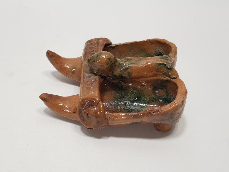 ÇARIK FORMLU ANTİKA ÇANAKKALE SERAMİK BİBLO