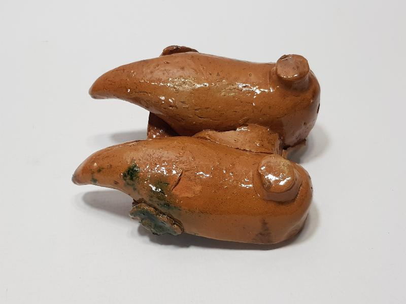 ÇARIK FORMLU ANTİKA ÇANAKKALE SERAMİK BİBLO