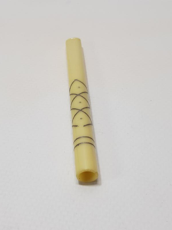 OSMANLI DÖNEMİ AFYON İŞİ GÜMÜŞ KAKMALI SİGARA AĞIZLIĞI