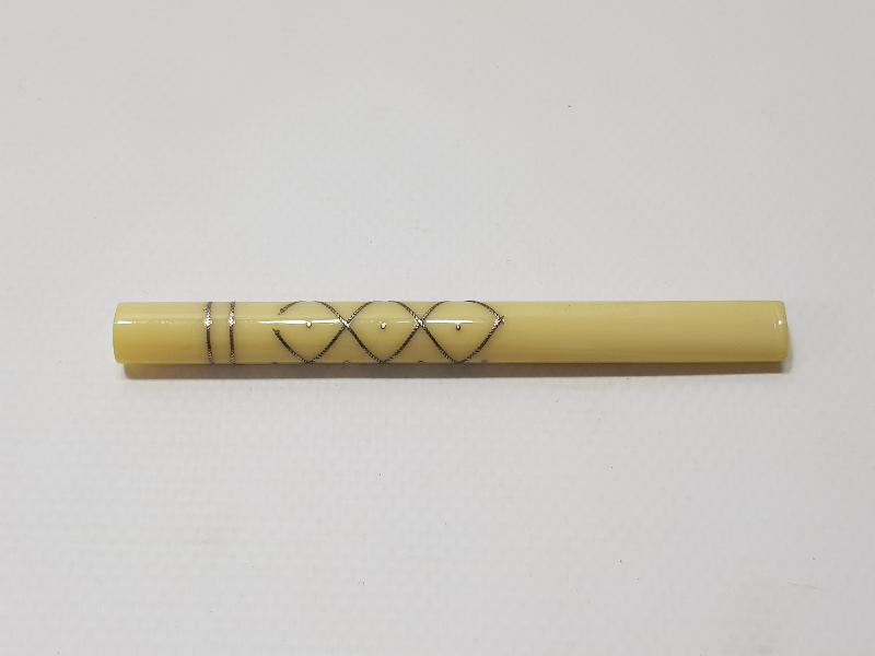 OSMANLI DÖNEMİ AFYON İŞİ GÜMÜŞ KAKMALI SİGARA AĞIZLIĞI