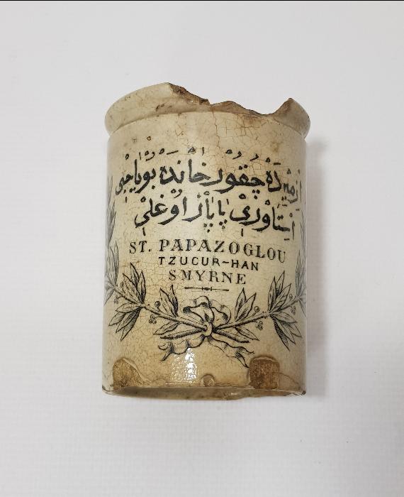 SMYRNE - OSMANLICA VE FRANSIZCA YAZILI ÇOK NADİR SAÇ BOYASI KUTUSU