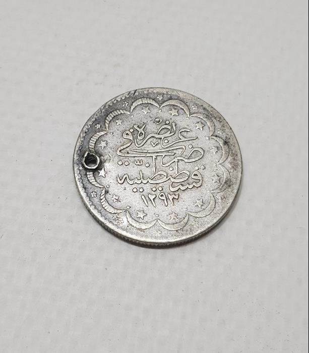 SULTAN ABDÜLHAMİD HAN DÖNEMİ GÜMÜŞ 10 KURUŞ MECİDİYE PARA