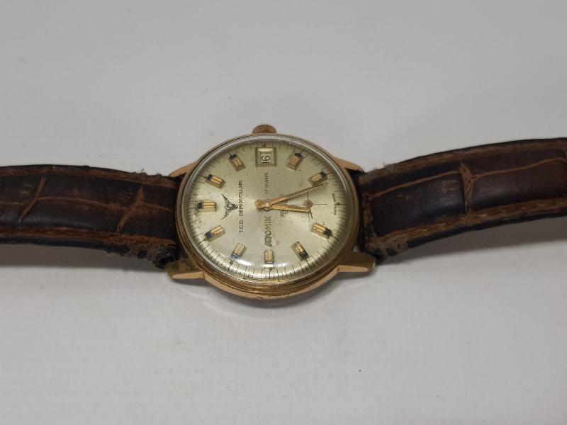 T.C. DEVLET DEMİRYOLLARI KURMALI ERKEK KOL SAATİ