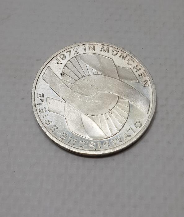 1972 MÜNİH OLİMPİYATLARI HATIRA PARA GÜMÜŞ 10 MARK