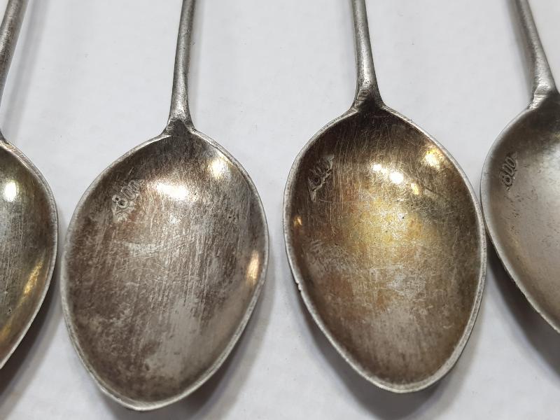 ANTİKA GÜMÜŞ ÇAY KAŞIĞI TAKIMI