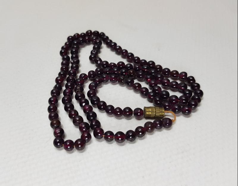 ANTİKA LAL TAŞI GERDANLIK