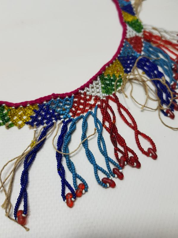 OSMANLI DÖNEMİ BONCUK İŞLEME YÖRÜK TÜRKMEN ALINLIĞI