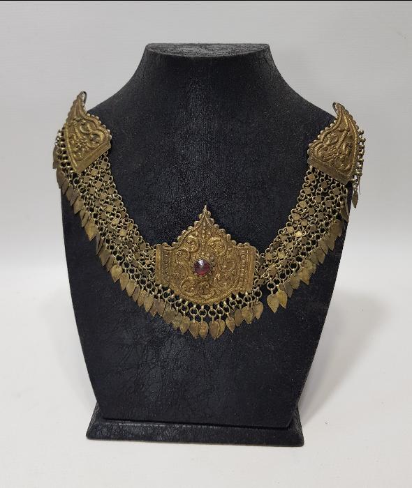 OSMANLI DÖNEMİ GÜMÜŞ KADIN ALINLIĞI - CINGIL