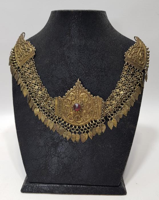 OSMANLI DÖNEMİ GÜMÜŞ KADIN ALINLIĞI - CINGIL