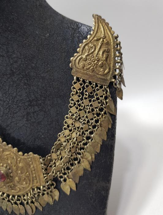 OSMANLI DÖNEMİ GÜMÜŞ KADIN ALINLIĞI - CINGIL