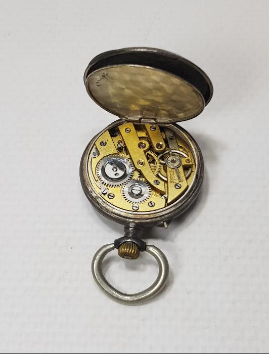 OSMANLI DÖNEMİ GÜMÜŞ KASA ZENNE CEP SAATİ