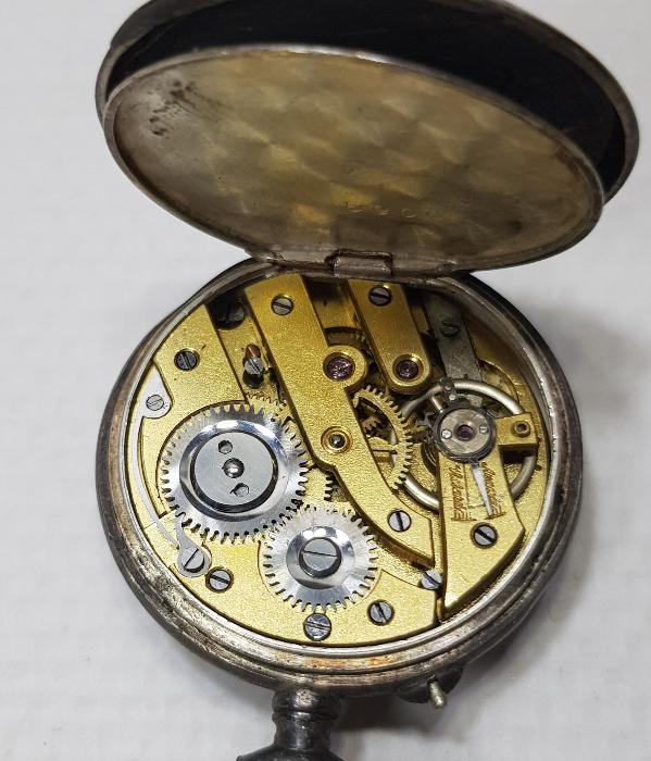 OSMANLI DÖNEMİ GÜMÜŞ KASA ZENNE CEP SAATİ