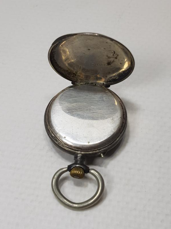 OSMANLI DÖNEMİ GÜMÜŞ KASA ZENNE CEP SAATİ