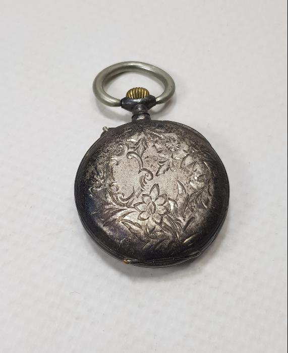 OSMANLI DÖNEMİ GÜMÜŞ KASA ZENNE CEP SAATİ