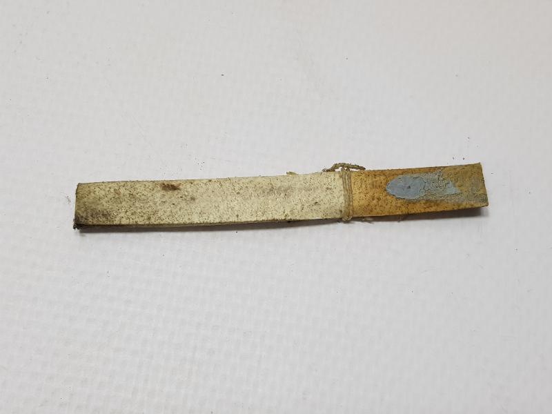 OSMANLI DÖNEMİ İÇİNDE EL YAZMA DUASI BULUNAN YAHUDİ MEZUZA