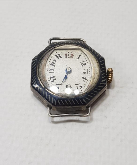 OSMANLI DÖNEMİ LEVANTEN İŞİ SAVATLI GÜMÜŞ BAYAN KOL SAATİ 