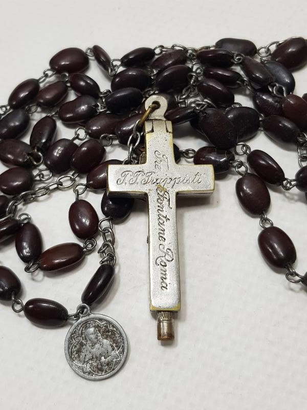 OSMANLI DÖNEMİ TOHUMLARDAN YAPILMIŞ ÇOK NADİR PAPAZ TESPİHİ