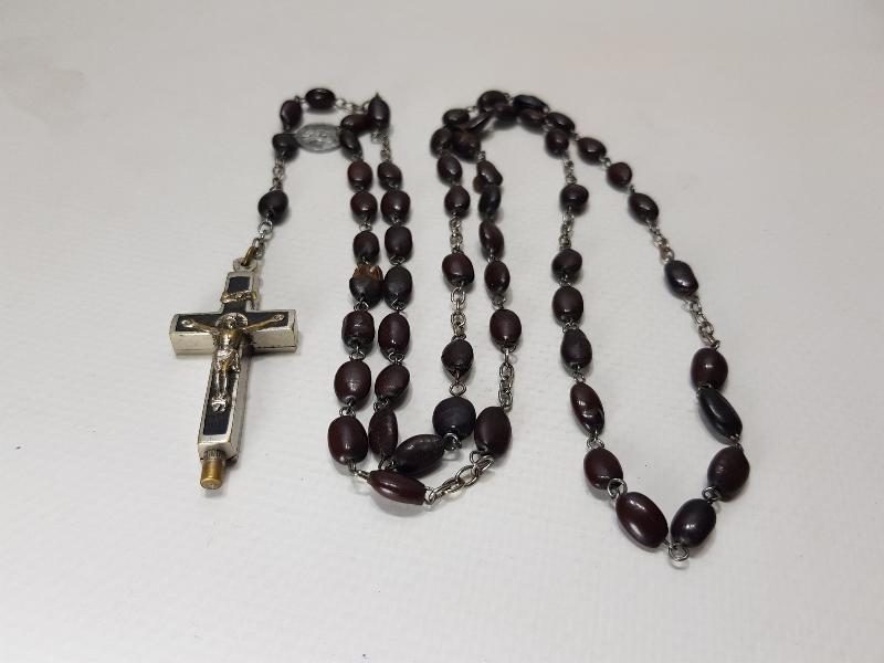 OSMANLI DÖNEMİ TOHUMLARDAN YAPILMIŞ ÇOK NADİR PAPAZ TESPİHİ