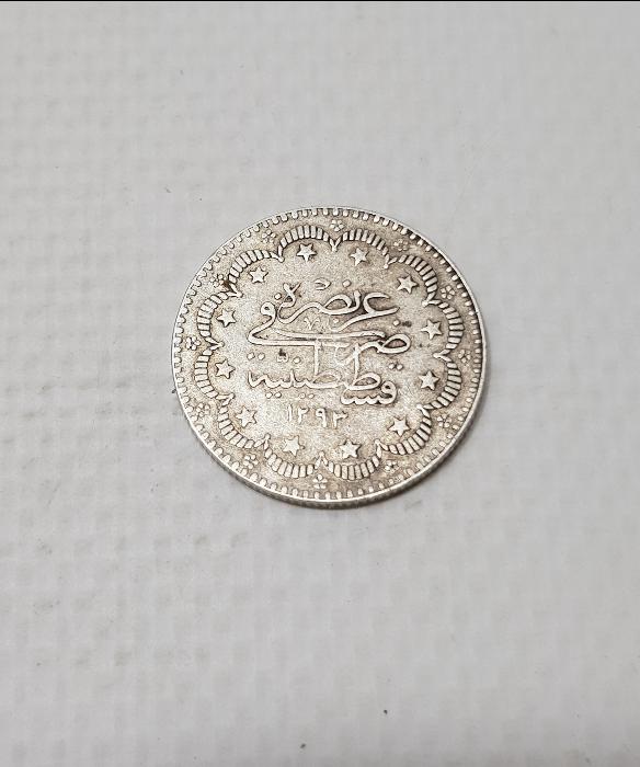 SULTAN ABDÜLHAMİD HAN DÖNEMİ GÜMÜŞ 10 KURUŞ