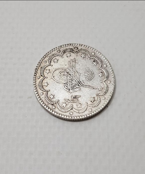 SULTAN ABDÜLHAMİD HAN DÖNEMİ GÜMÜŞ 5 KURUŞ MECİDİYE