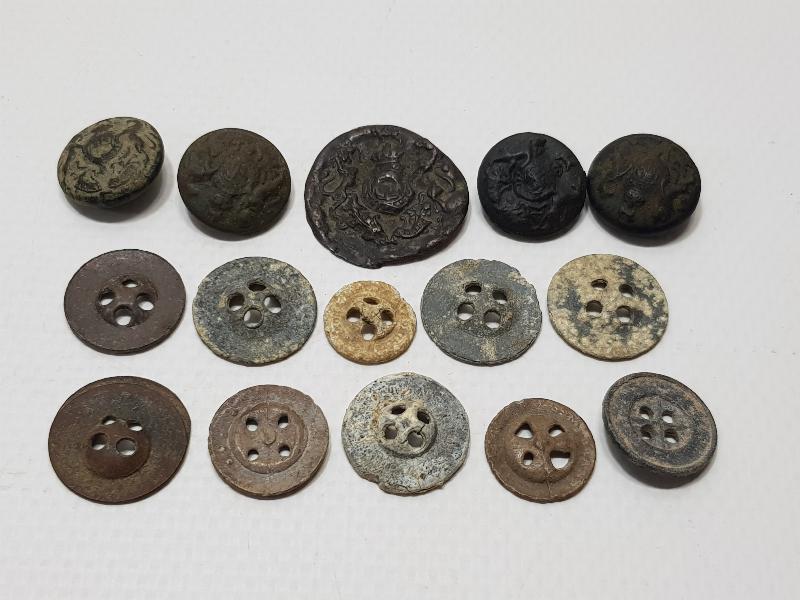 1. DÜNYA SAVAŞI ASKER DÜĞMELERİ