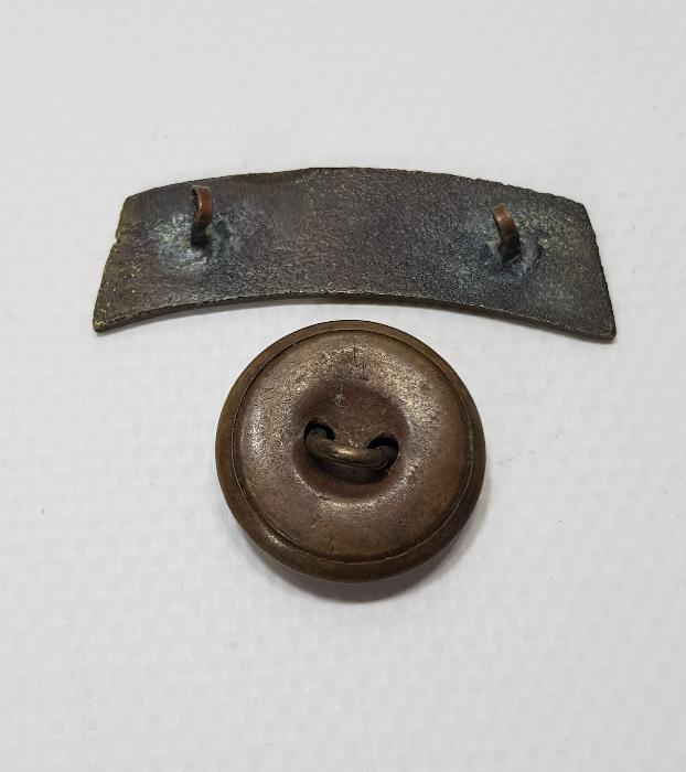 1. DÜNYA SAVAŞI CANADA YAZILI BAR VE SUBAY DÜĞMESİ