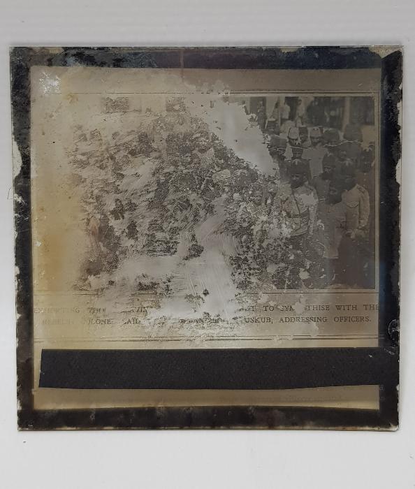 1. DÜNYA SAVAŞI DÖNEMİ İKİ ADET CAM NEGATİF